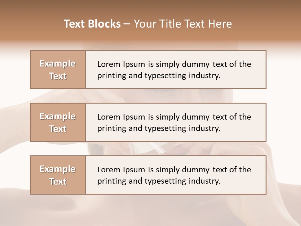 Removing Body Care Women PowerPoint Template