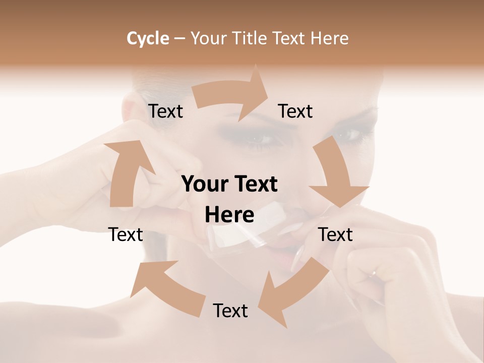 Removing Body Care Women PowerPoint Template