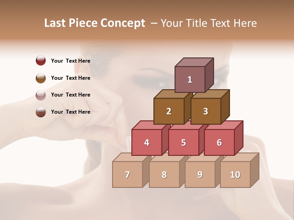 Removing Body Care Women PowerPoint Template