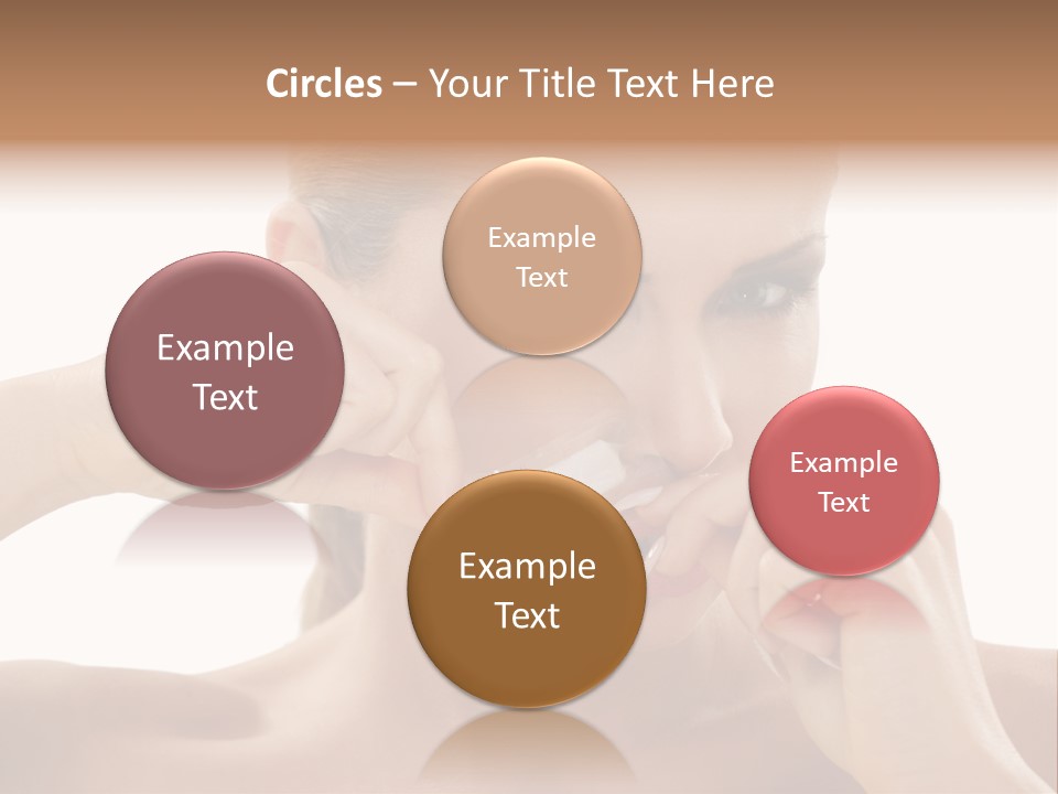 Removing Body Care Women PowerPoint Template