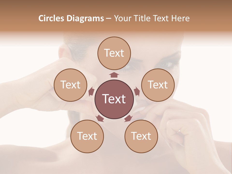 Removing Body Care Women PowerPoint Template