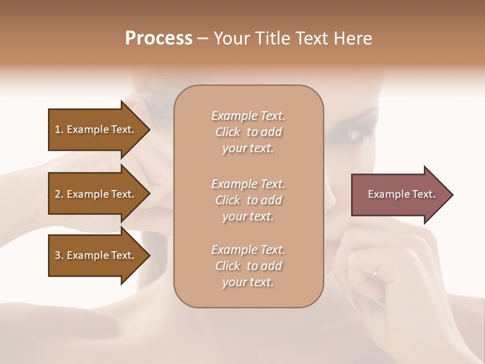 Removing Body Care Women PowerPoint Template