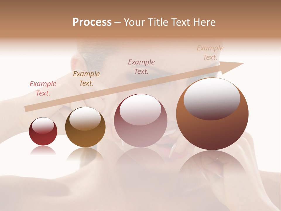 Removing Body Care Women PowerPoint Template