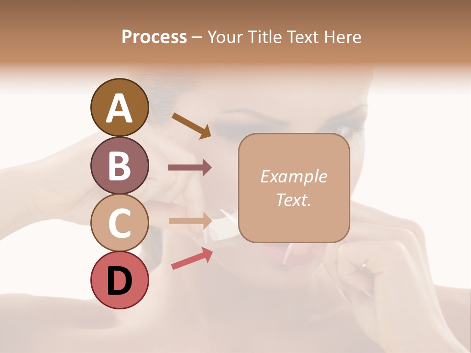 Removing Body Care Women PowerPoint Template