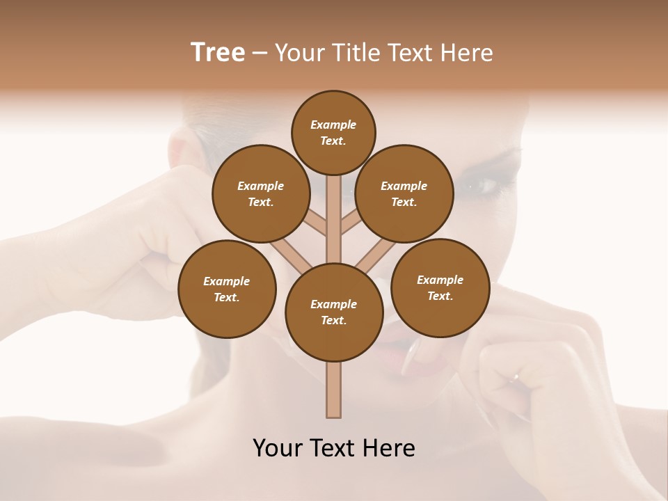 Removing Body Care Women PowerPoint Template