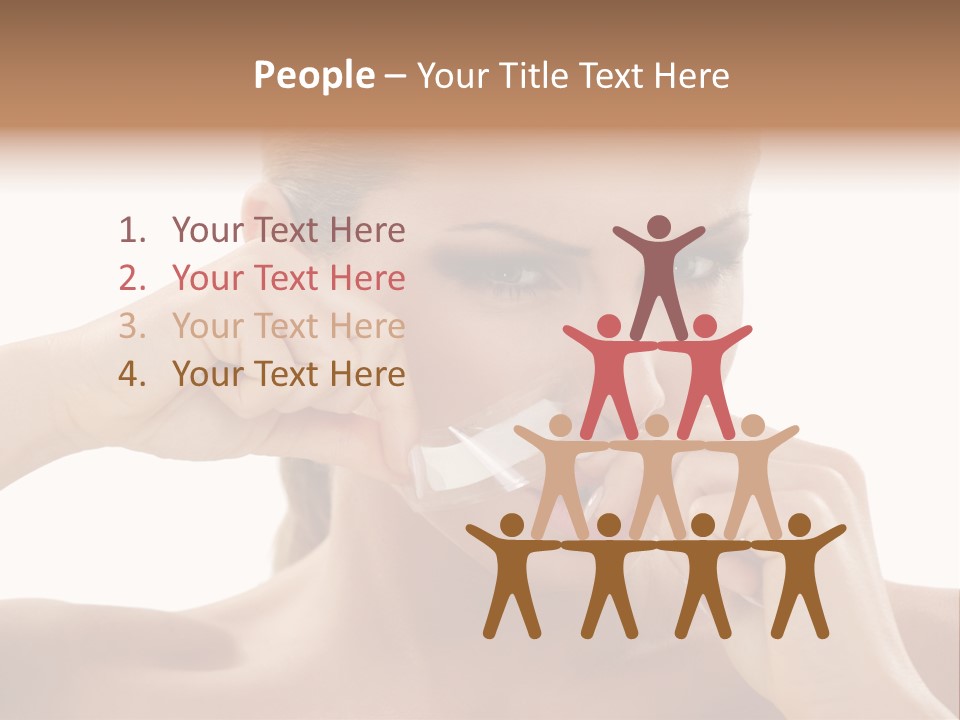 Removing Body Care Women PowerPoint Template