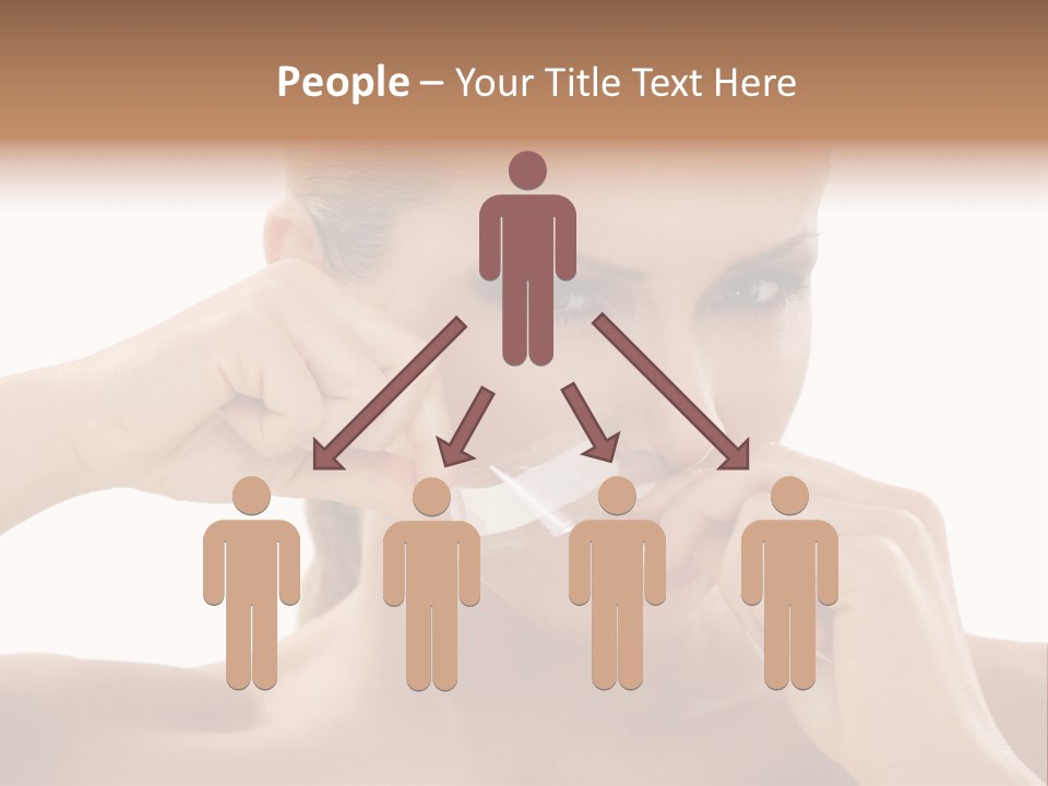 Removing Body Care Women PowerPoint Template