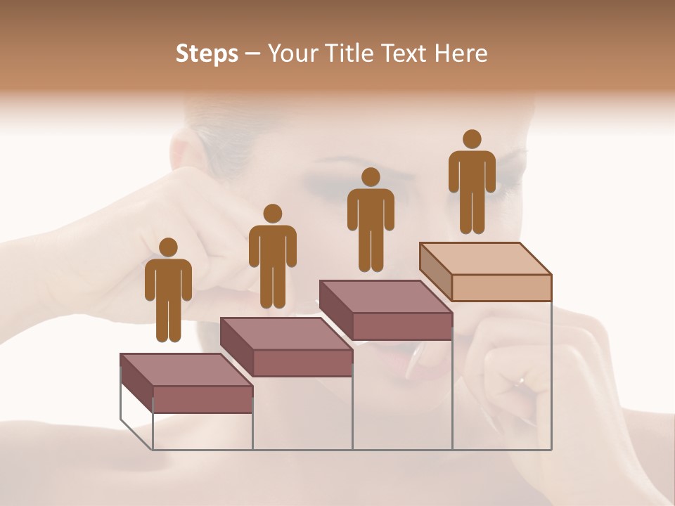 Removing Body Care Women PowerPoint Template