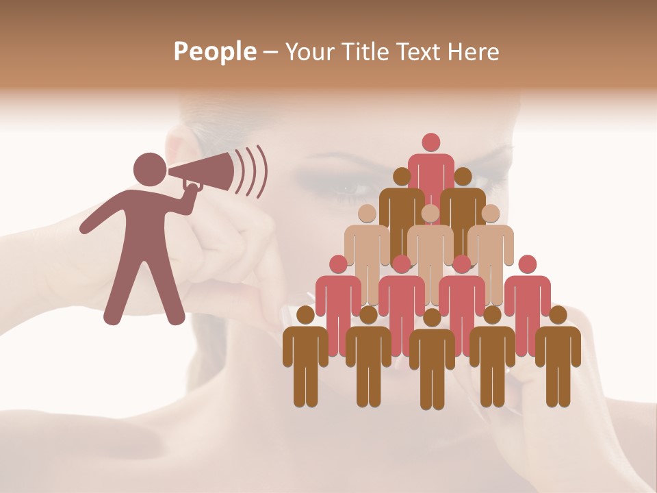 Removing Body Care Women PowerPoint Template