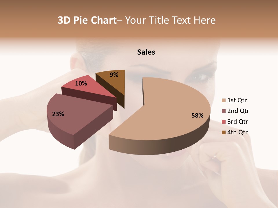 Removing Body Care Women PowerPoint Template