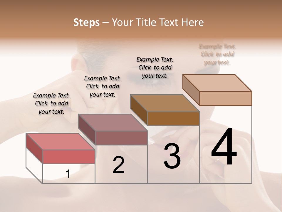 Removing Body Care Women PowerPoint Template