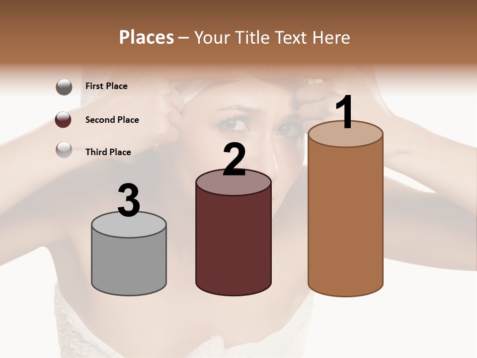 Towel Skincare Revolting PowerPoint Template