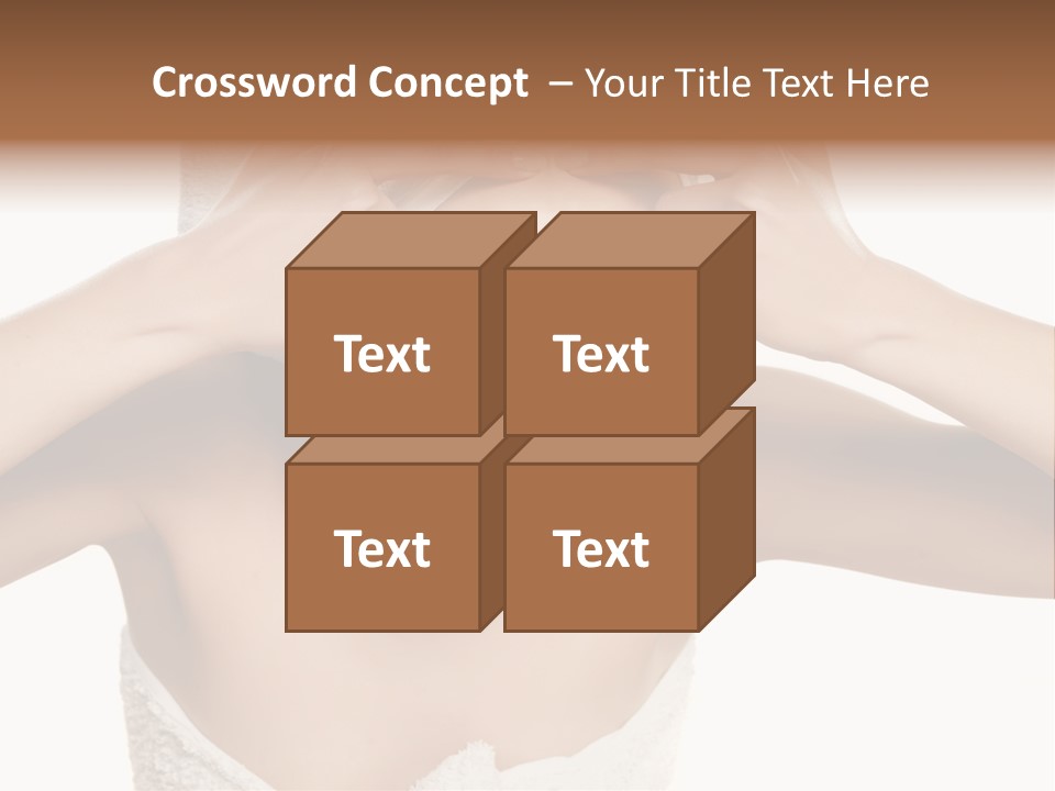 Towel Skincare Revolting PowerPoint Template