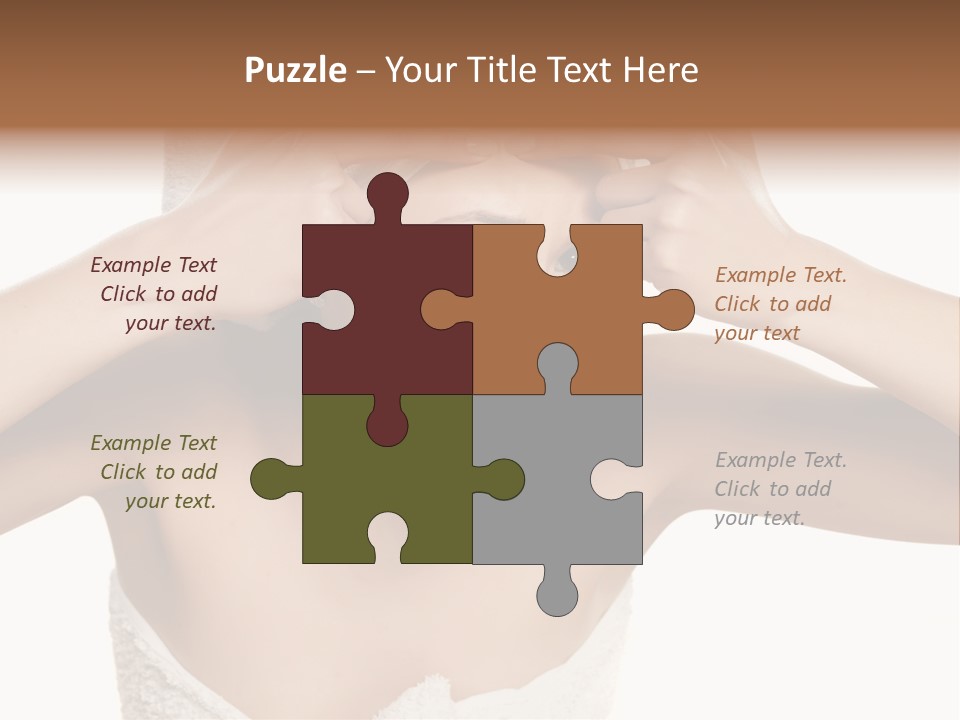 Towel Skincare Revolting PowerPoint Template