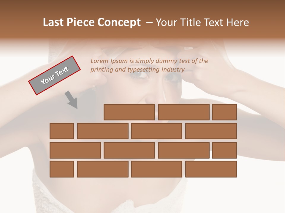 Towel Skincare Revolting PowerPoint Template