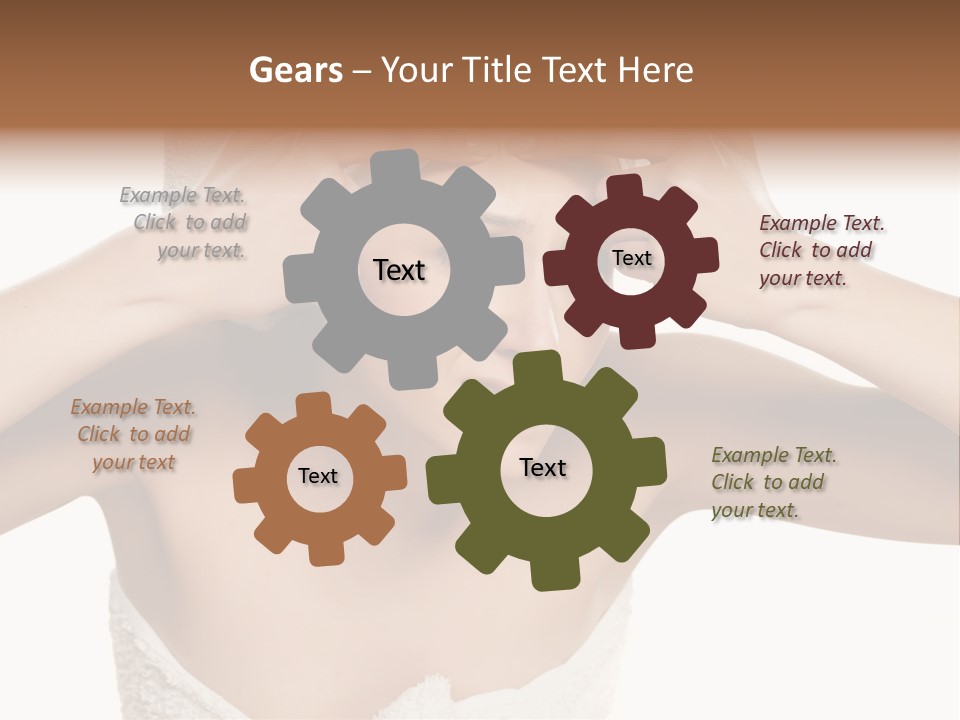 Towel Skincare Revolting PowerPoint Template