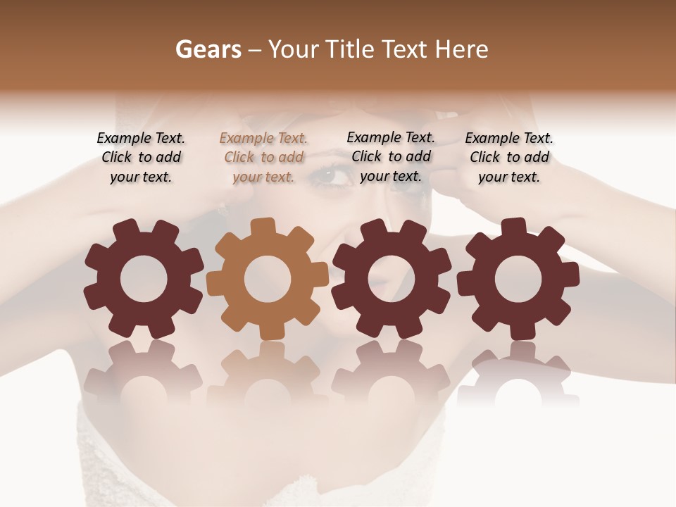 Towel Skincare Revolting PowerPoint Template