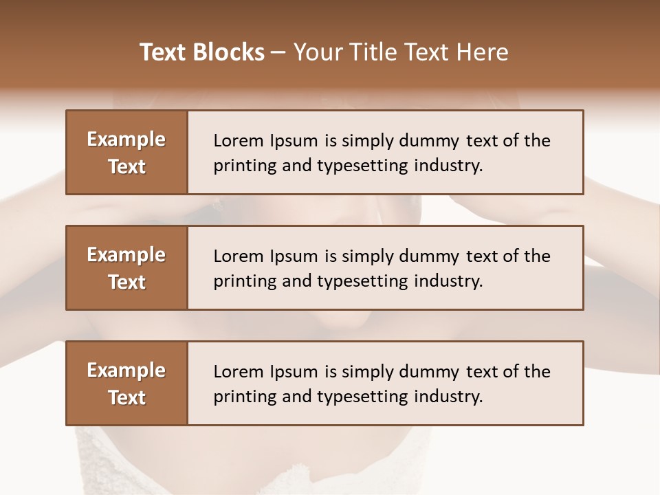 Towel Skincare Revolting PowerPoint Template
