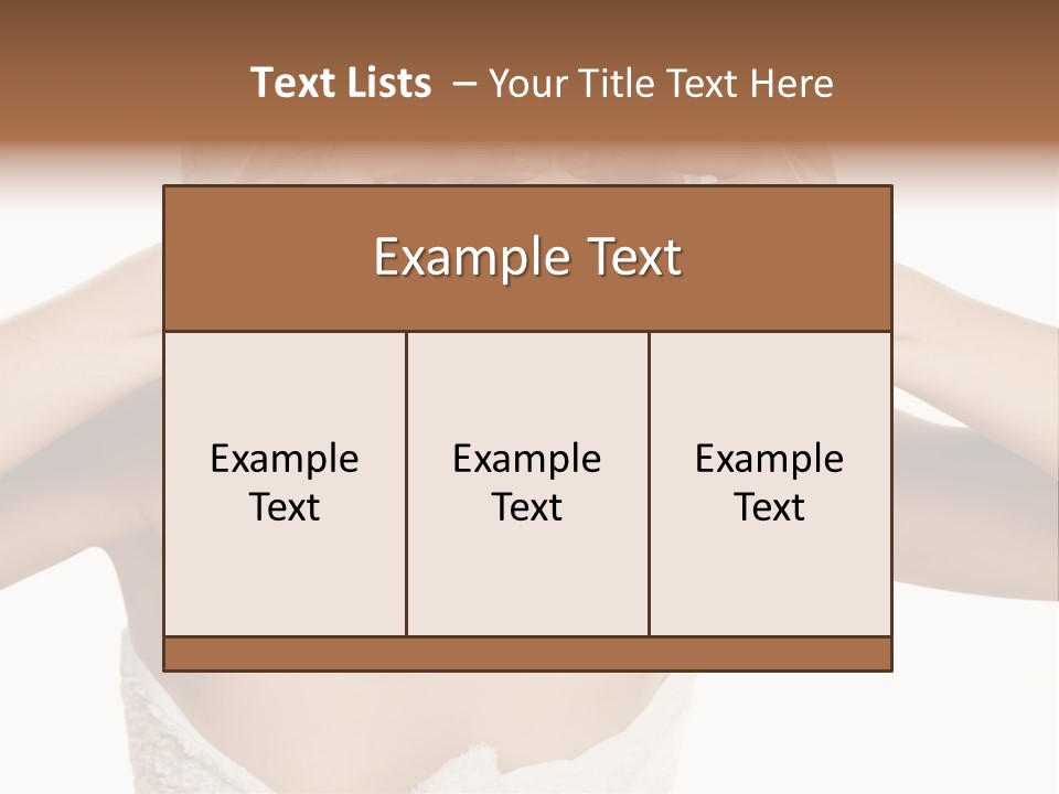 Towel Skincare Revolting PowerPoint Template