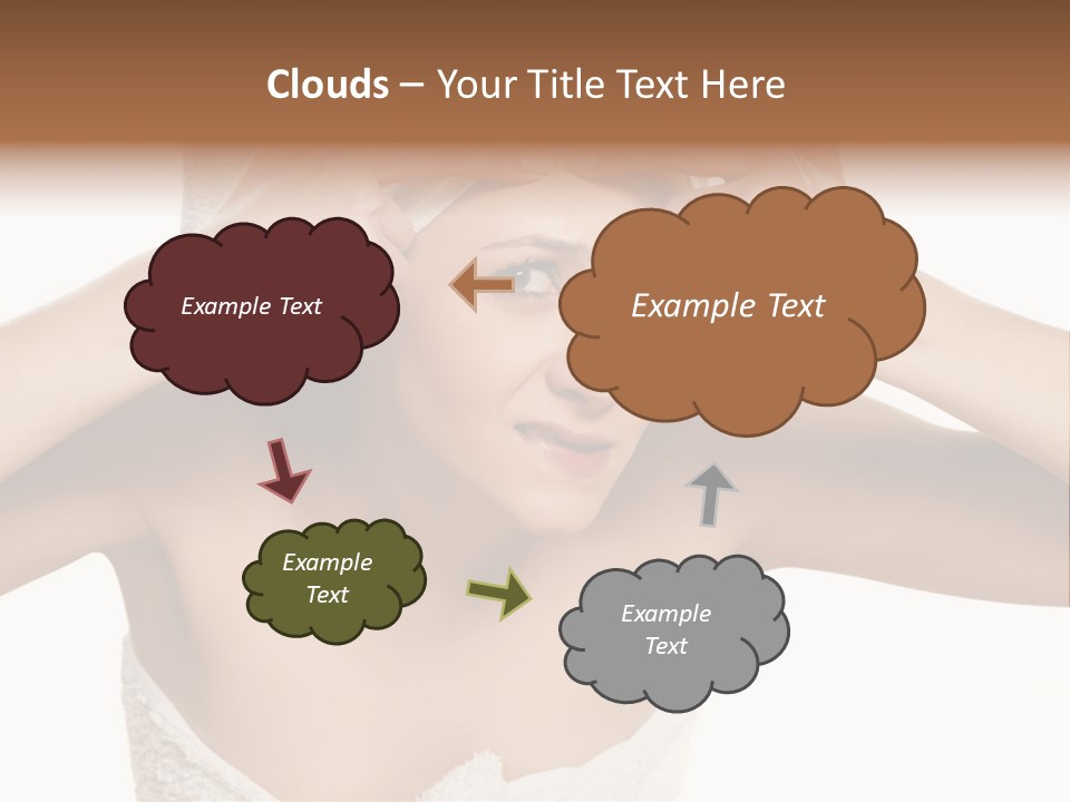 Towel Skincare Revolting PowerPoint Template