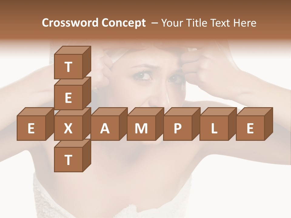 Towel Skincare Revolting PowerPoint Template