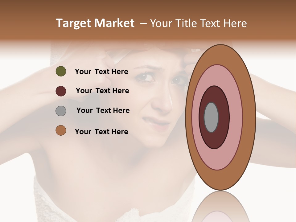 Towel Skincare Revolting PowerPoint Template