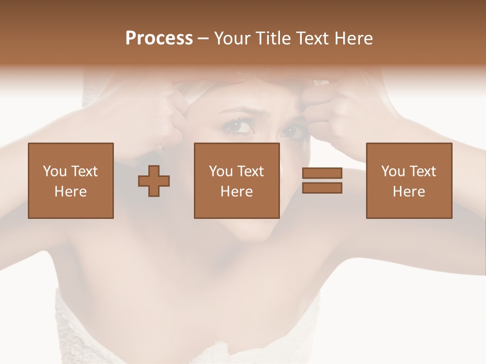 Towel Skincare Revolting PowerPoint Template