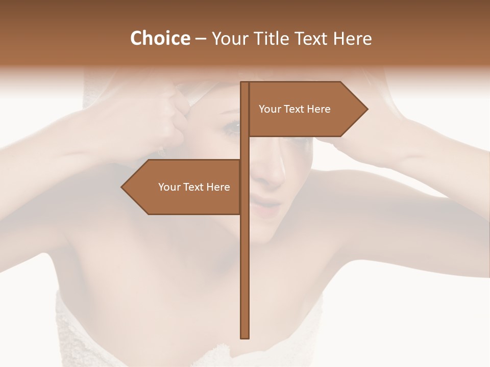 Towel Skincare Revolting PowerPoint Template