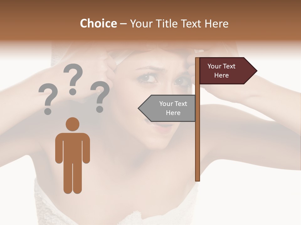 Towel Skincare Revolting PowerPoint Template