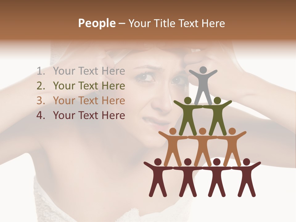 Towel Skincare Revolting PowerPoint Template