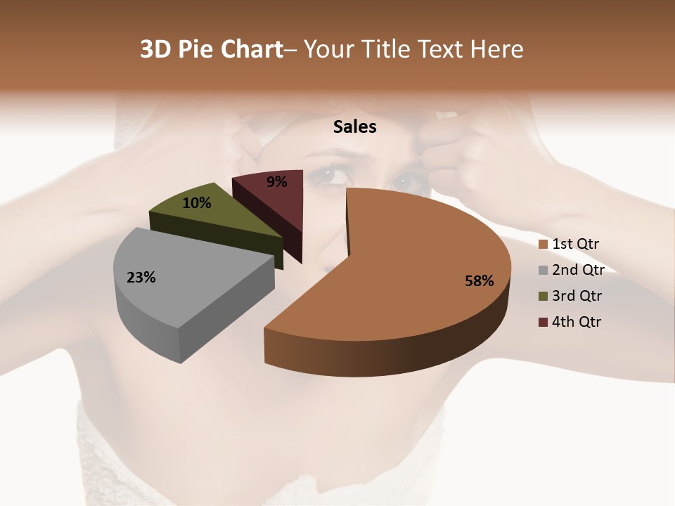 Towel Skincare Revolting PowerPoint Template