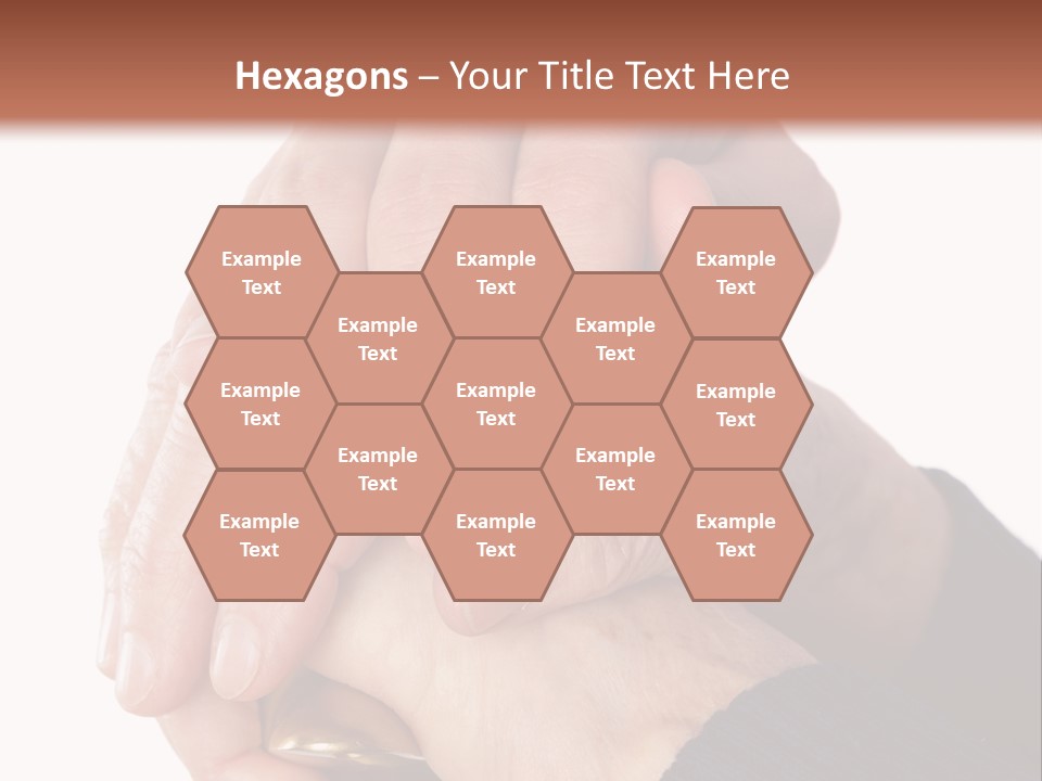 Mature Pensioner Nurse PowerPoint Template