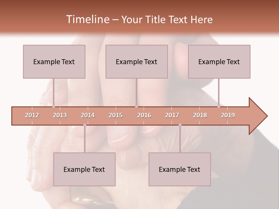 Mature Pensioner Nurse PowerPoint Template