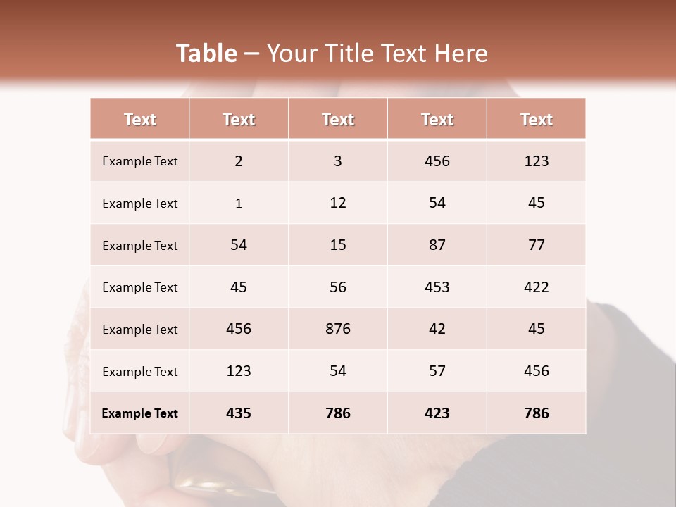 Mature Pensioner Nurse PowerPoint Template