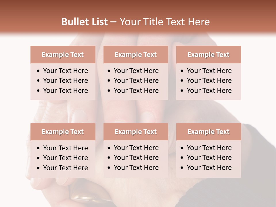Mature Pensioner Nurse PowerPoint Template