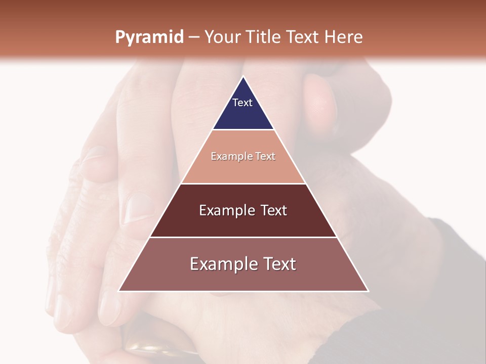 Mature Pensioner Nurse PowerPoint Template