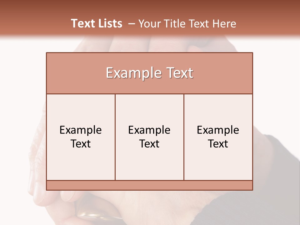 Mature Pensioner Nurse PowerPoint Template