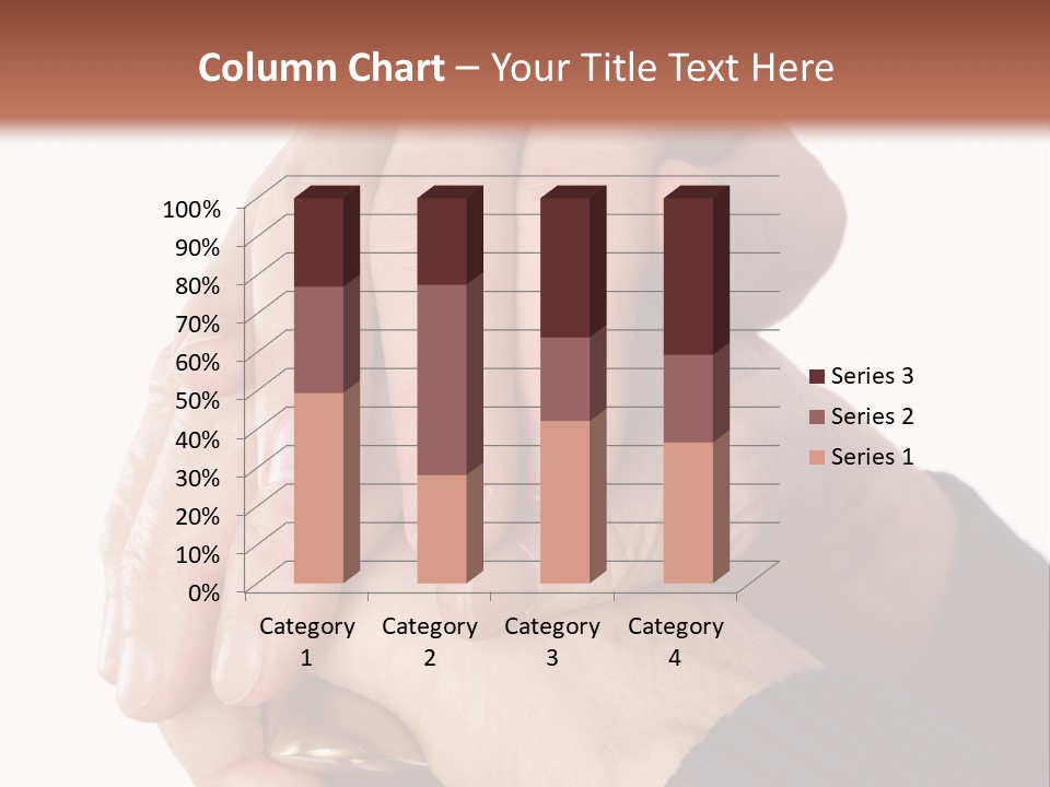 Mature Pensioner Nurse PowerPoint Template