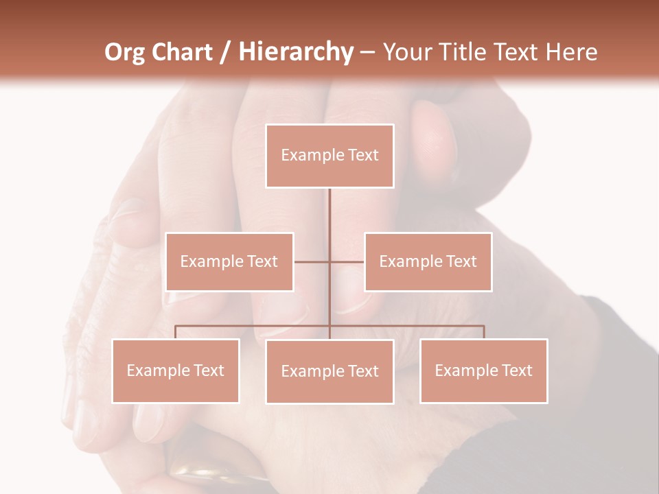 Mature Pensioner Nurse PowerPoint Template