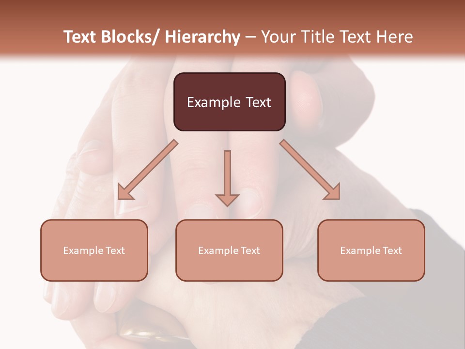 Mature Pensioner Nurse PowerPoint Template