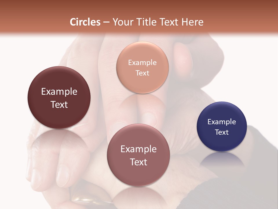 Mature Pensioner Nurse PowerPoint Template