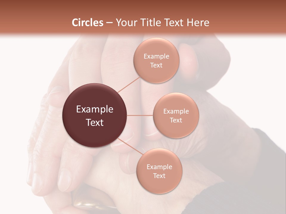 Mature Pensioner Nurse PowerPoint Template