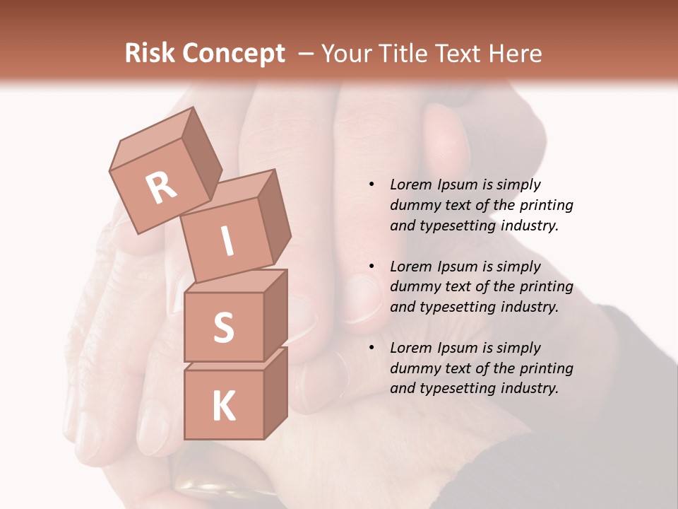 Mature Pensioner Nurse PowerPoint Template