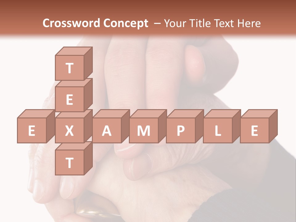 Mature Pensioner Nurse PowerPoint Template