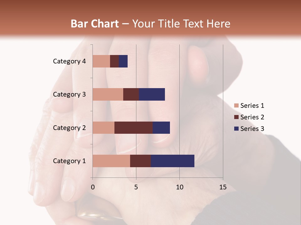 Mature Pensioner Nurse PowerPoint Template