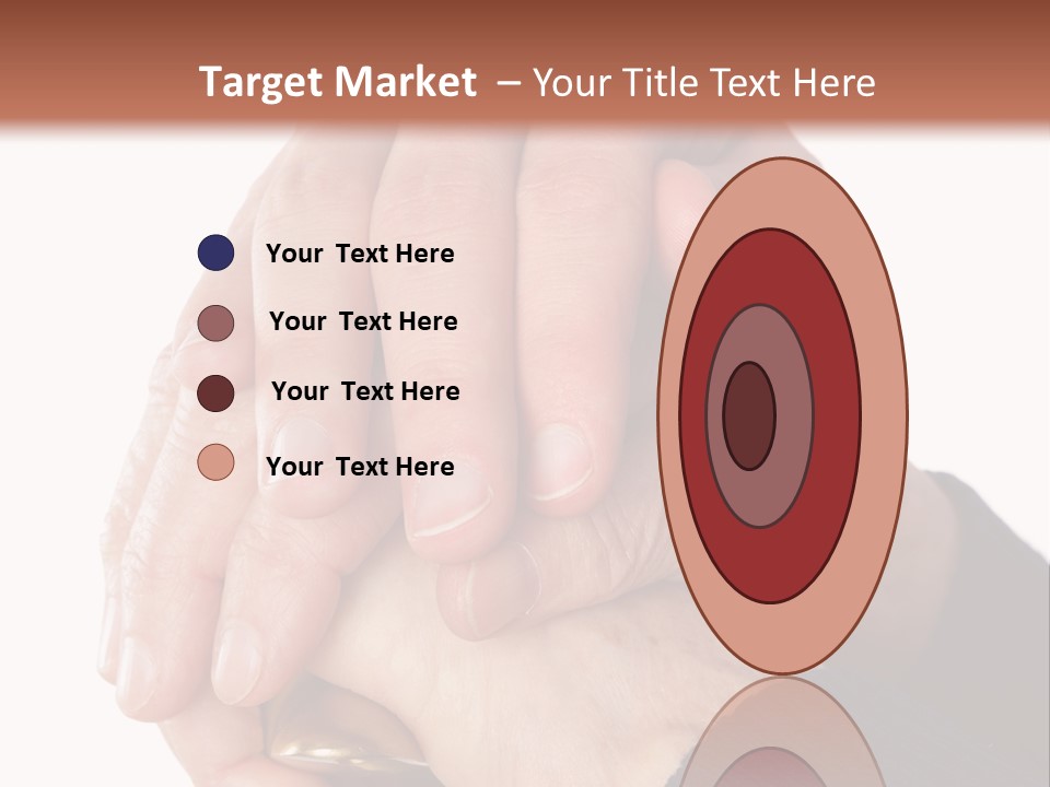 Mature Pensioner Nurse PowerPoint Template