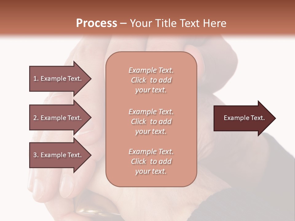 Mature Pensioner Nurse PowerPoint Template