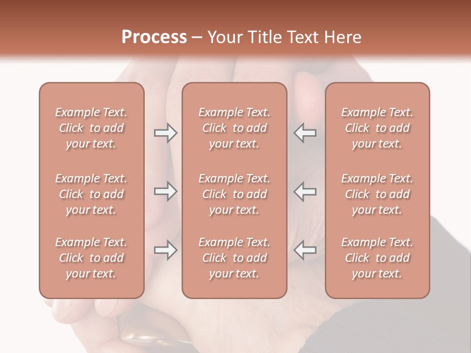 Mature Pensioner Nurse PowerPoint Template
