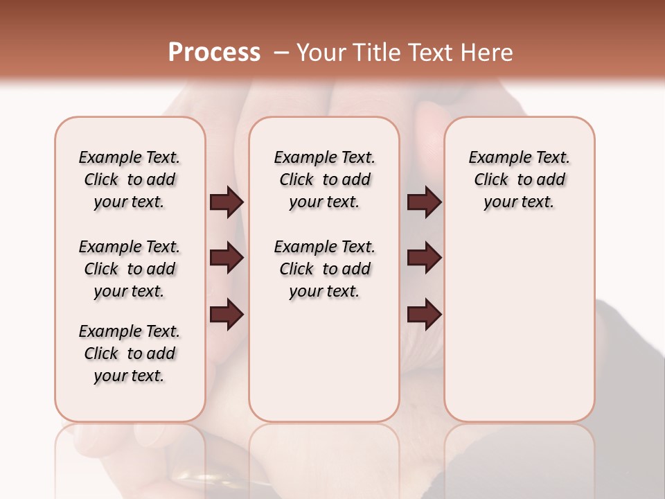 Mature Pensioner Nurse PowerPoint Template