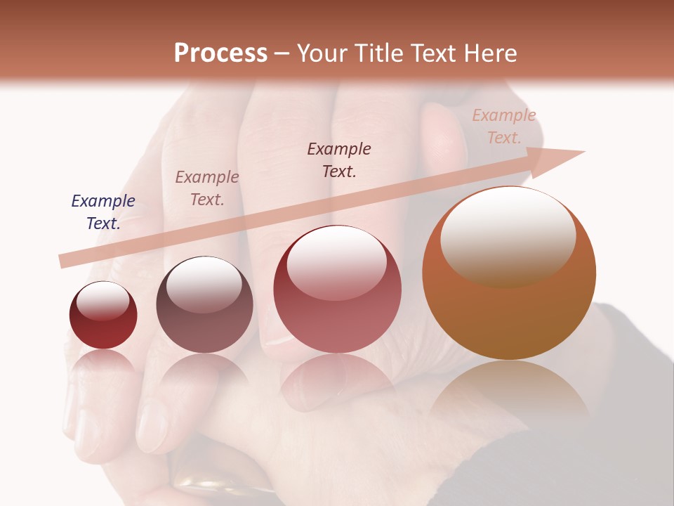 Mature Pensioner Nurse PowerPoint Template